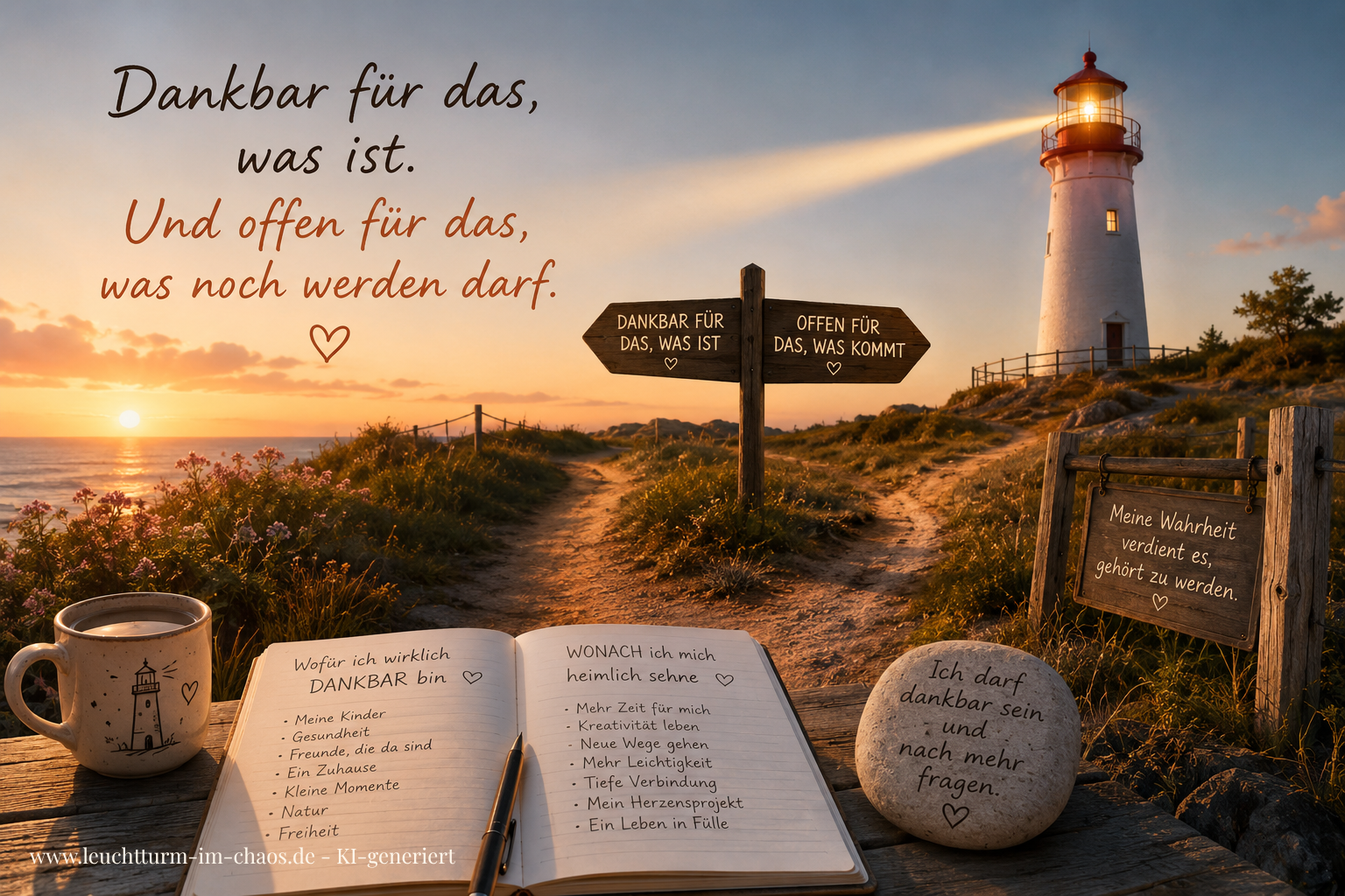 Dankbar sein für das was ist - Blogartikel