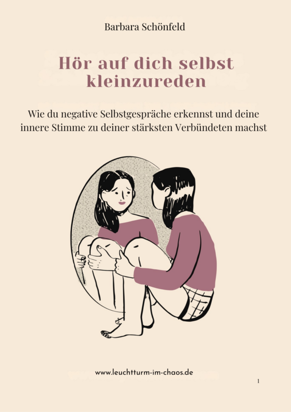 Hör auf dich selbst kleinzureden - Titelbild Hör auf dich selbst kleinzureden - Titelbild